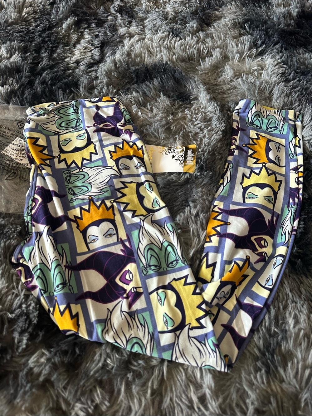 LuLaRoe Leggings with Disney Villain Faces